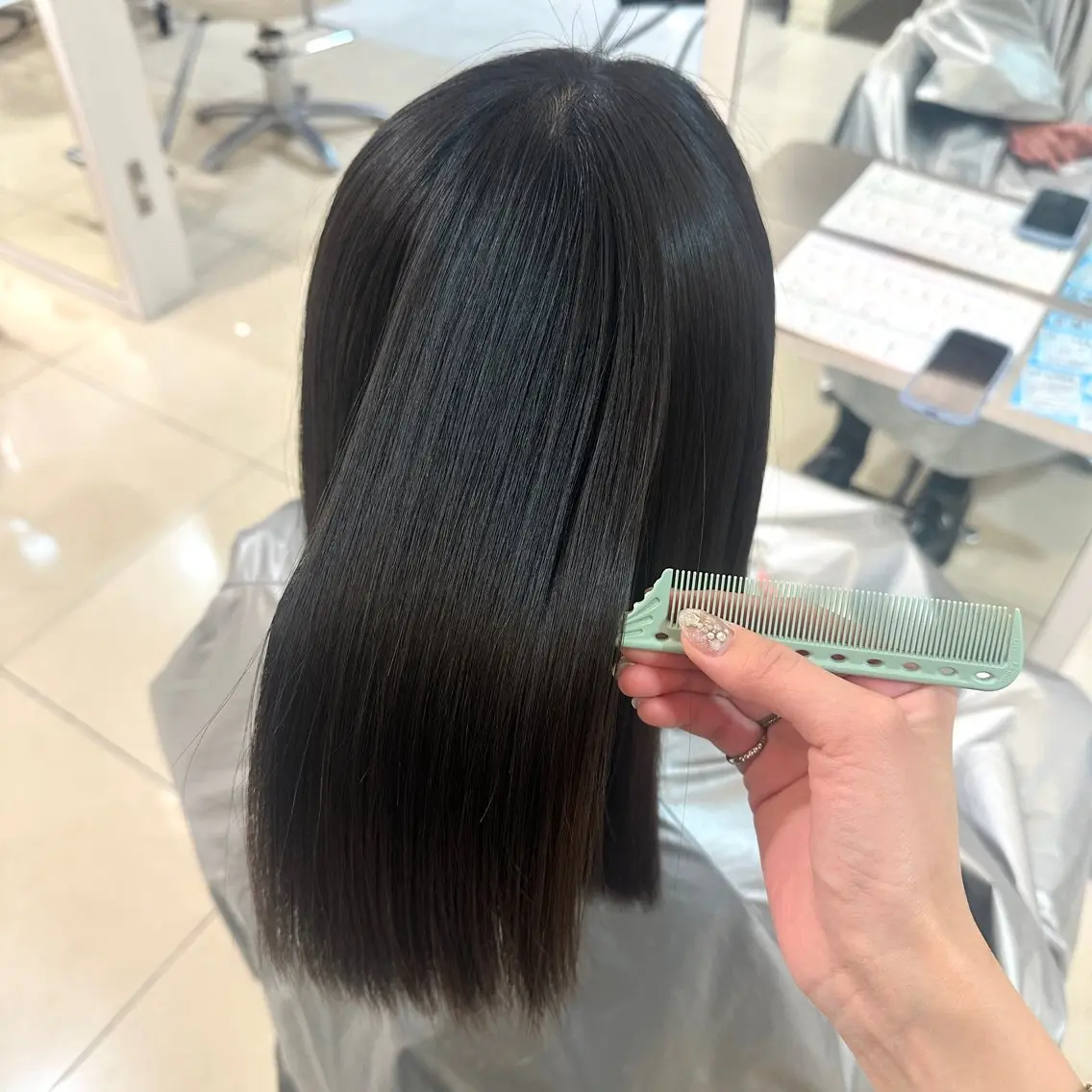 カラー ヘアカラー トリートメント 🫧モテ艶カラー🫧 大林未侑のヘアスタイル