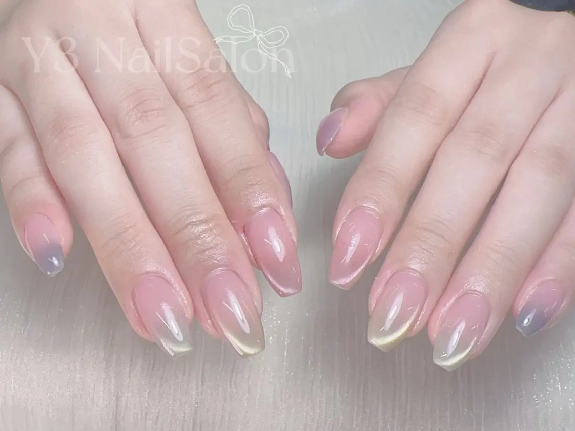 ネイル フラワーネイル パステルネイル 春ネイル Y3 NailSalonのネイルデザイン