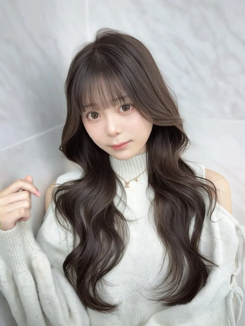 ロング カラー 小林 拳人のヘアスタイル