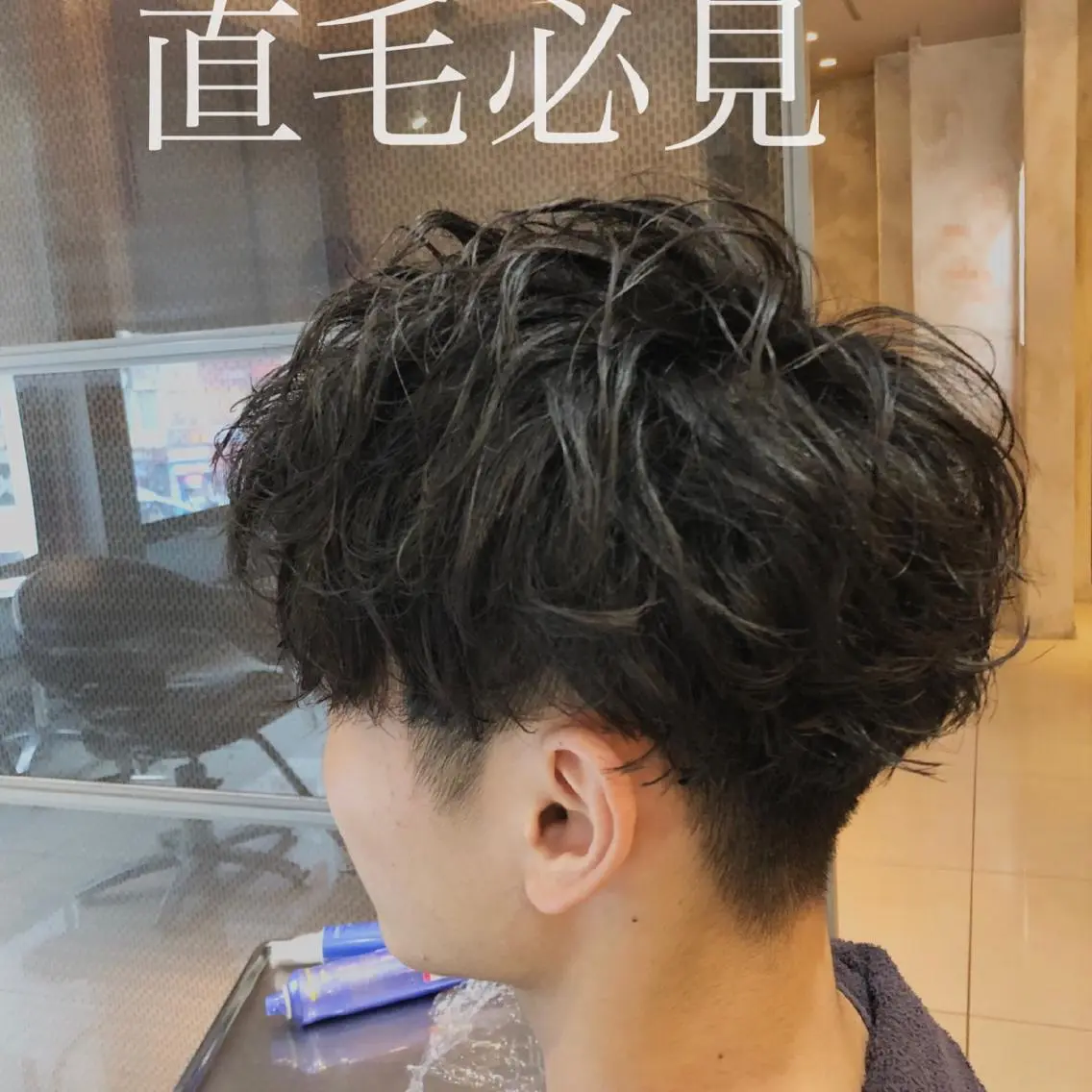 パーマ メンズ 大人メンズヘア アドバイザーkaiのヘアスタイル