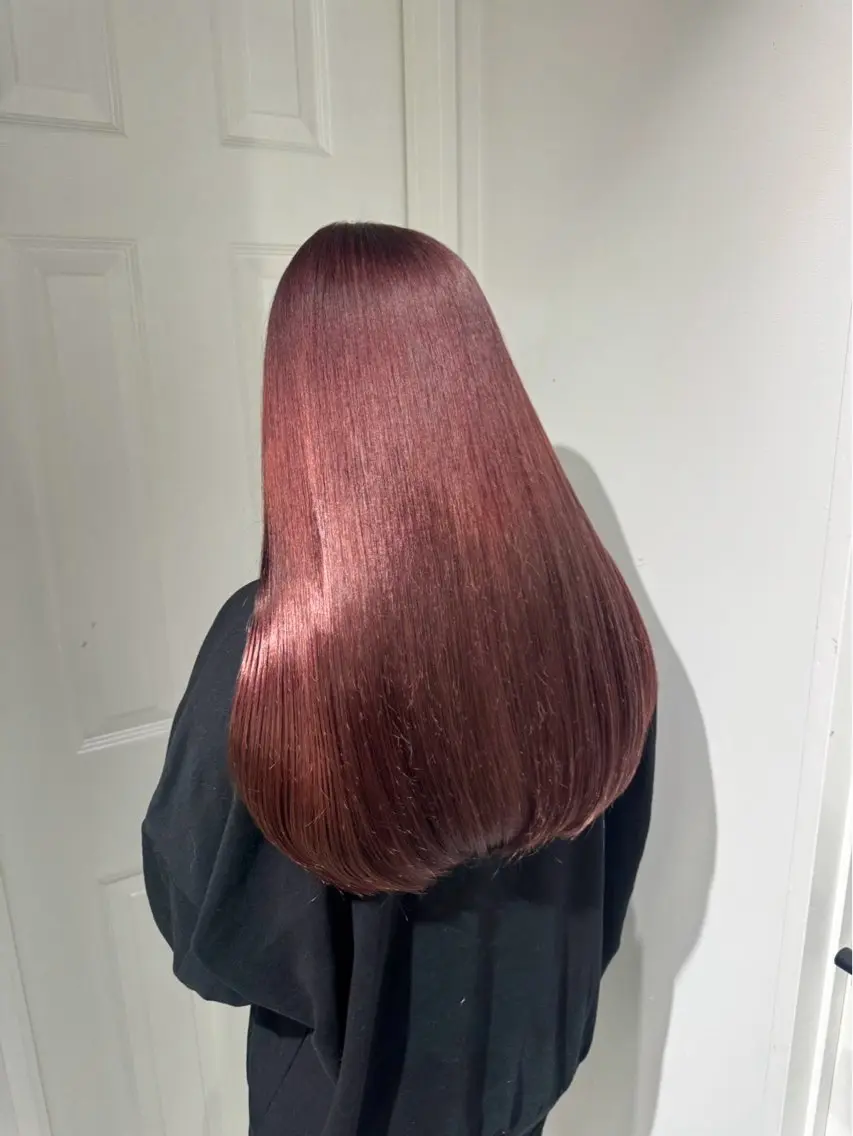 カラー ブリーチ ケアブリーチ デザインカラー ダブルカラー イヤリングカラー 酸性ストレート /ハイトーン/つばさのヘアスタイル