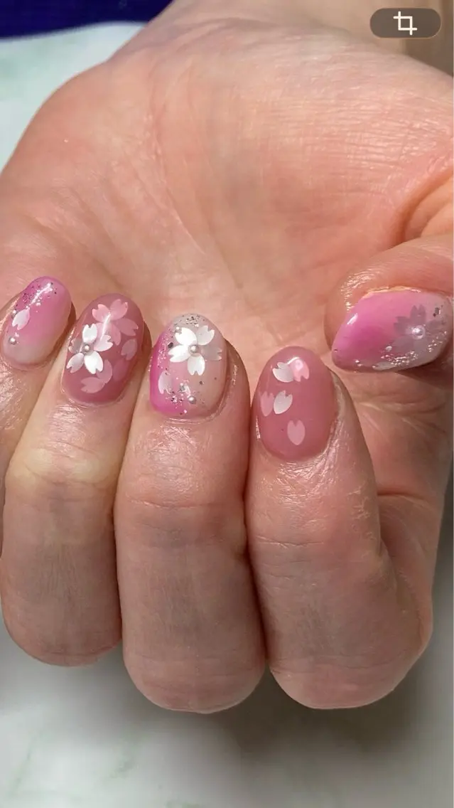ネイル 春ネイル nailsalon Saraのネイルデザイン