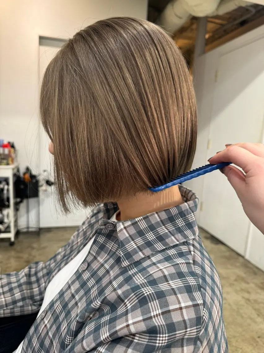 ショート カラー カット ヘアカラー トリートメント 🪽似合わせカラー RENA.🪽🩶のヘアスタイル