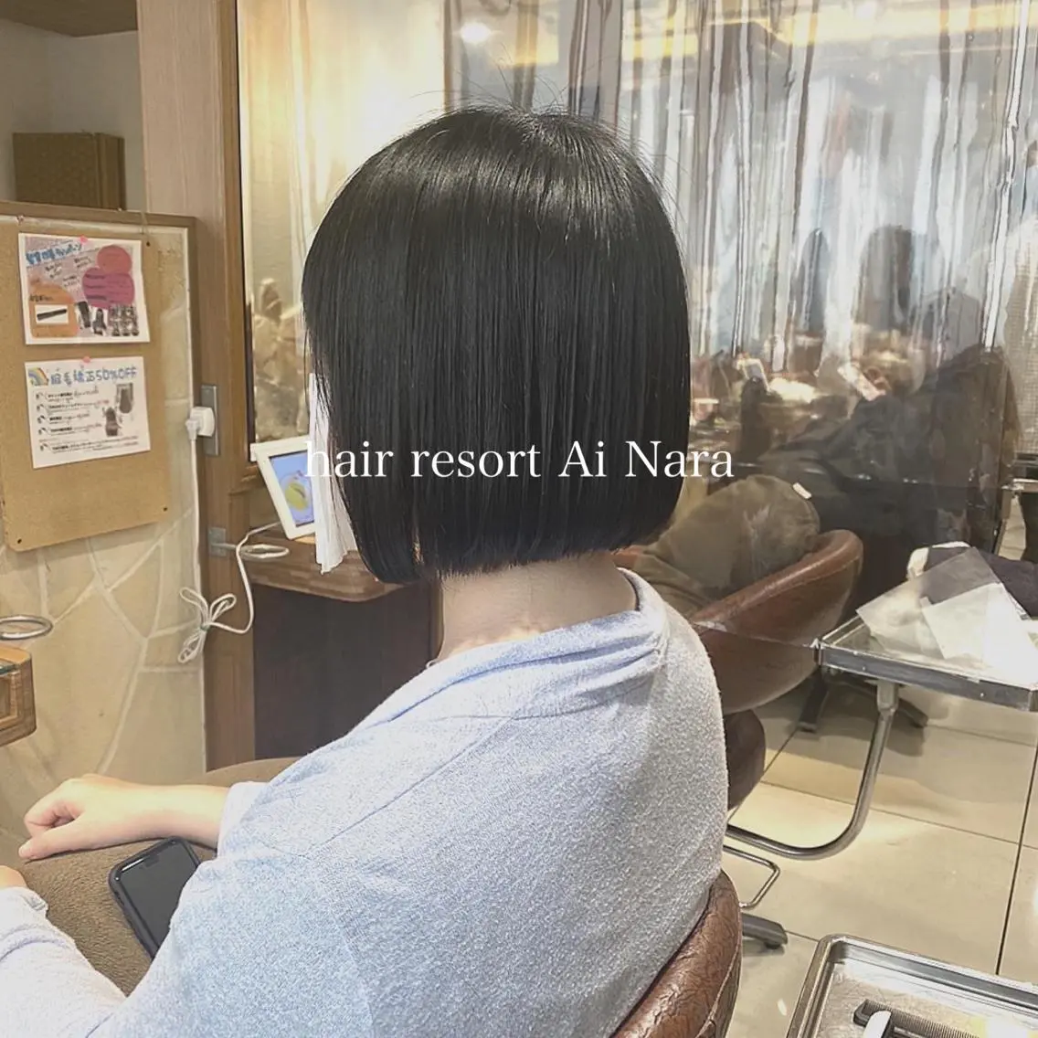 ショート ボブ ♡ヘアアレンジ♡ naraのヘアスタイル