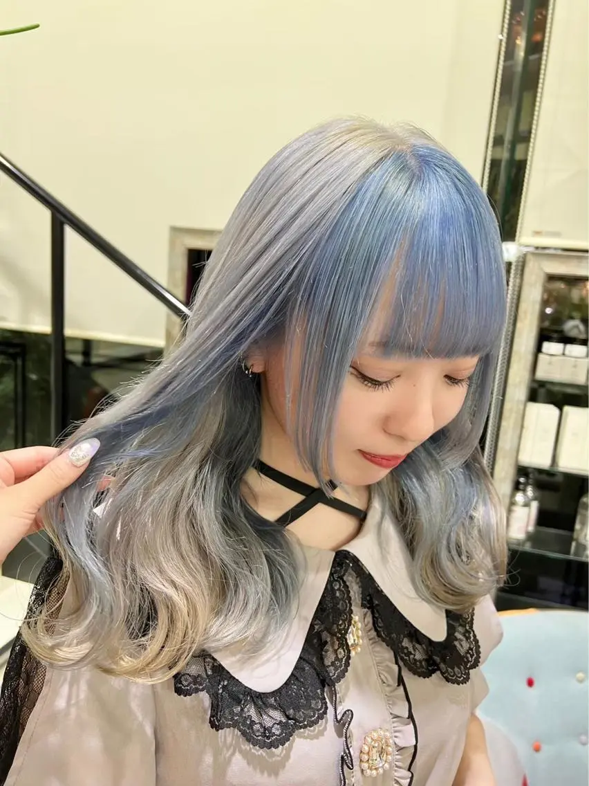 ✨学生人気NO.1✨フェイスフレーミング(ブリーチ込み)+超音波トリートメント付き！🌈の写真