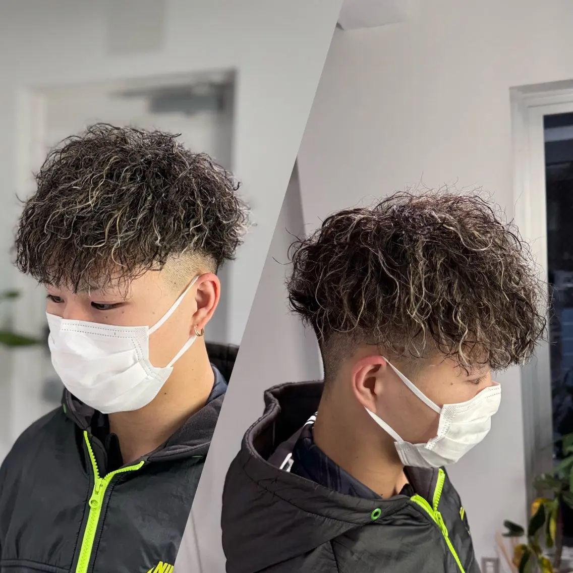 カラー パーマ メンズ KAITO メンズ特化美容師のヘアスタイル