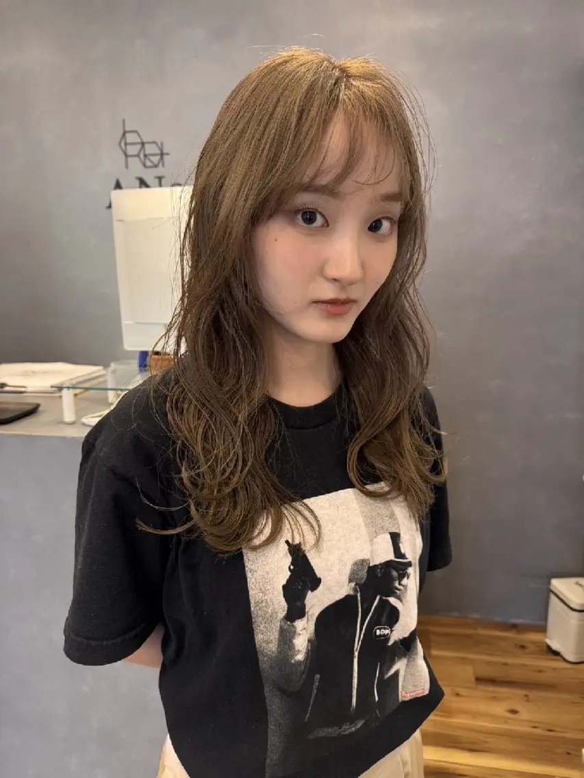 カラー ヘアカラー トリートメント seina/ ブリーチカラー✨のヘアスタイル