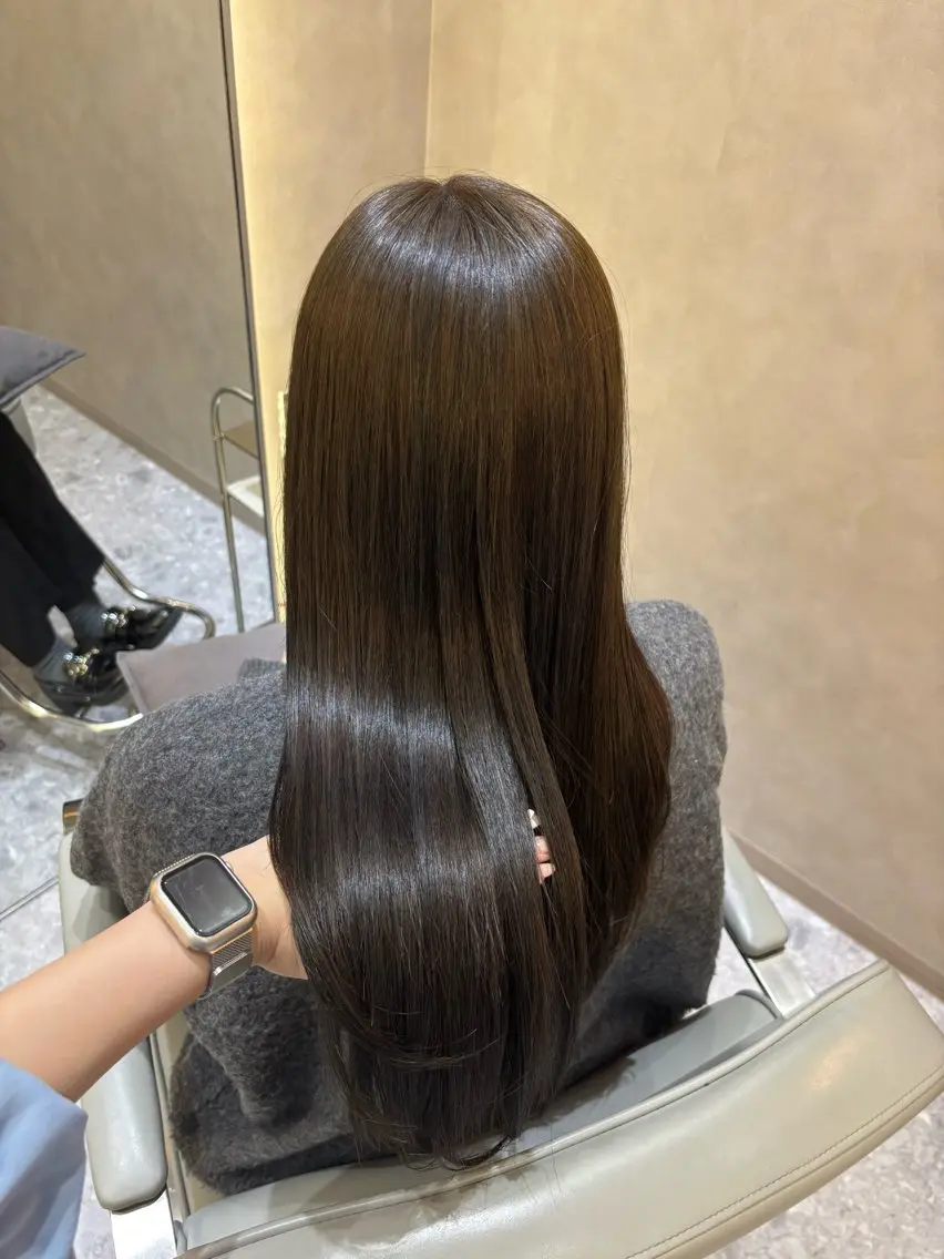 カラー ヘアカラー zina karin୨୧˙˳⋆のヘアスタイル
