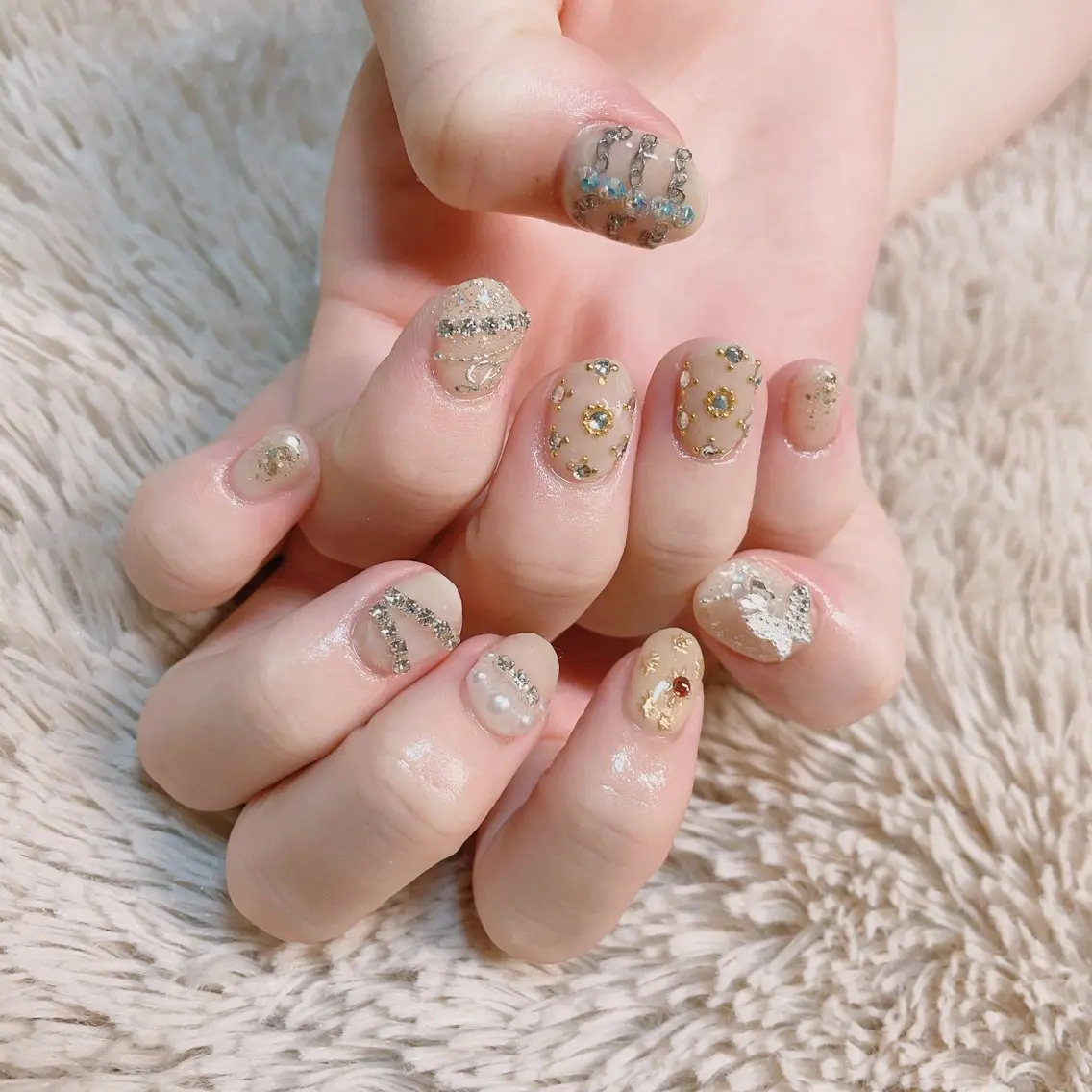 ネイル ハンドネイル nakamoto yuukaのネイルデザイン