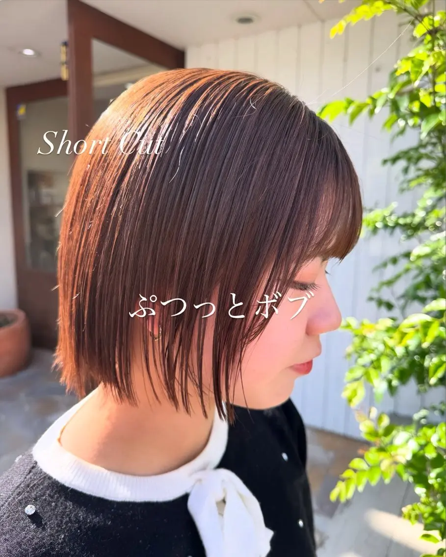 ショート カラー レイヤー/艶髪カラー RIKUのヘアスタイル