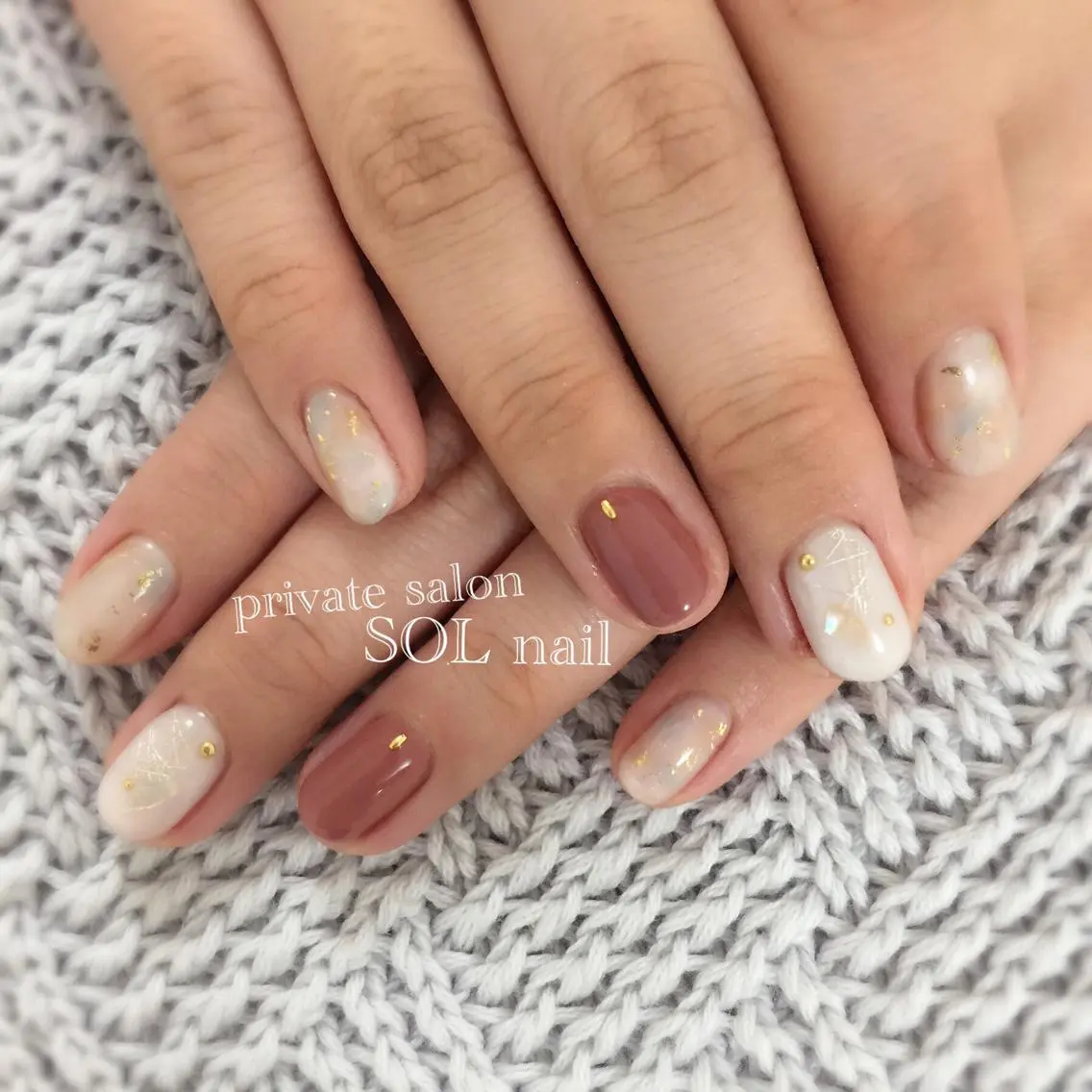 ネイル ハンドネイル SOL NAILのネイルデザイン