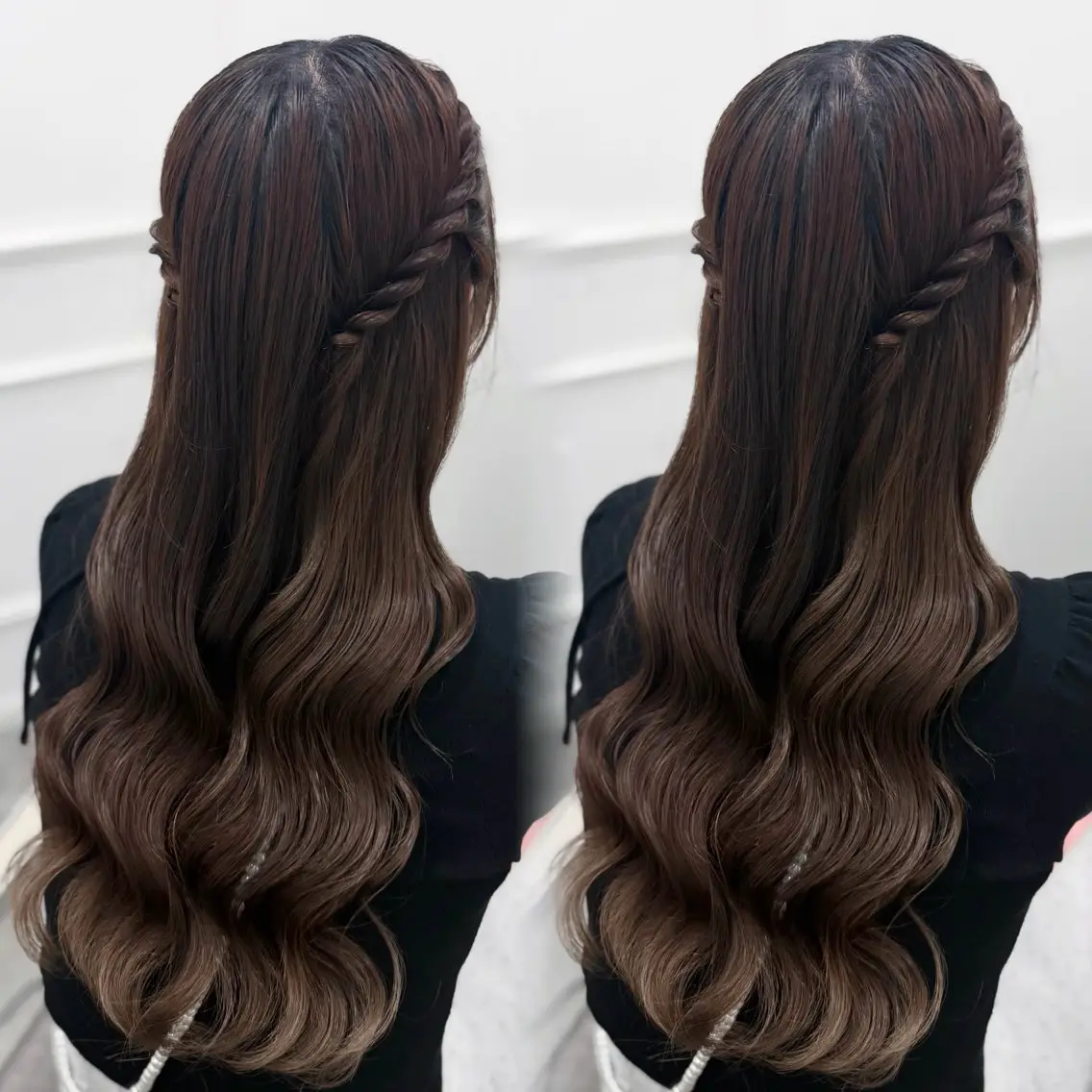 【土日祝18:30~限定】ヘアセットモデルの写真