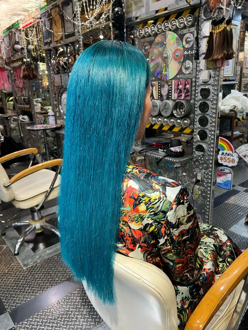 ロング カラー メンズ カット ヘアカラー KOYA ｺﾔのヘアスタイル