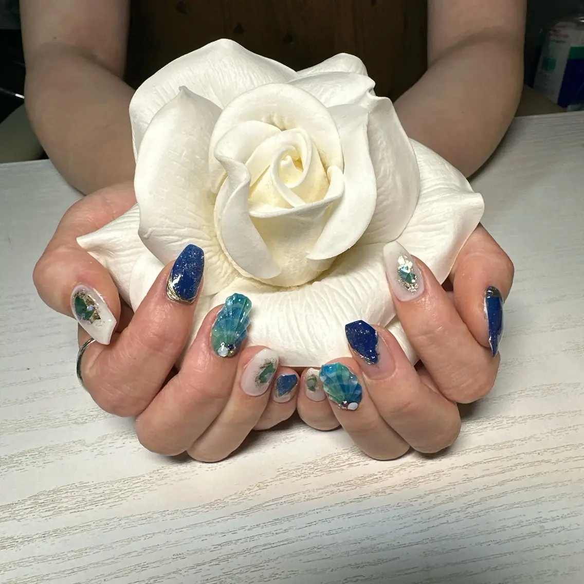 ネイル ハンドネイル nail salon Blancのネイルデザイン