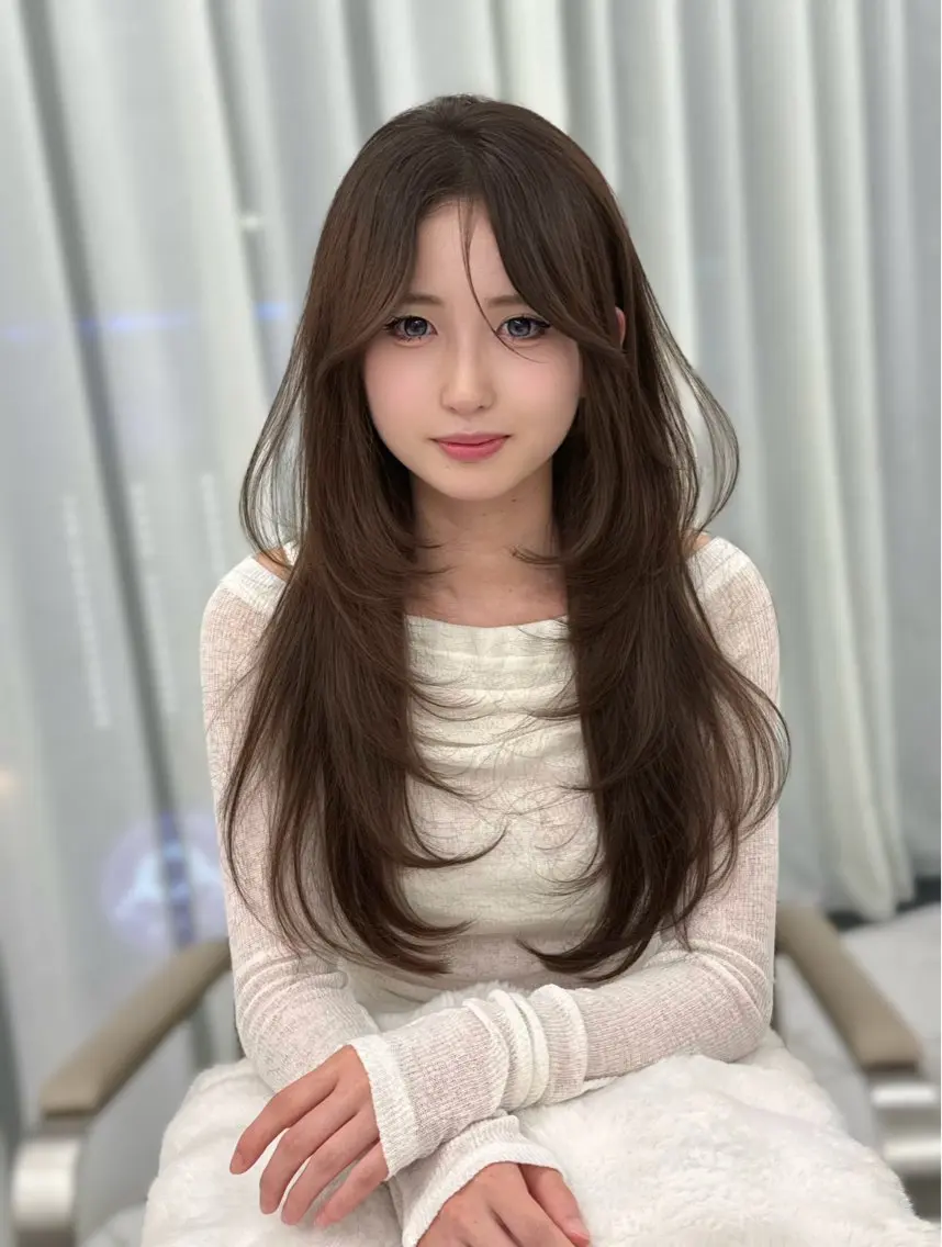 ロング カラー 小林 拳人のヘアスタイル