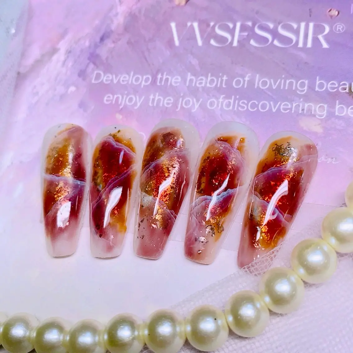 ネイル べっ甲ネイル Nail Yunaのネイルデザイン