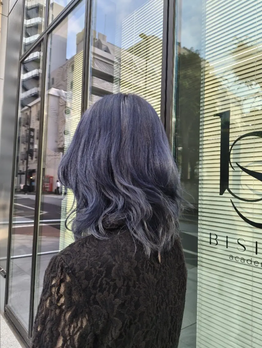 カラー ブリーチ ヘアカラー トリートメント ✟ MITSUI KURUMI ✟のヘアスタイル