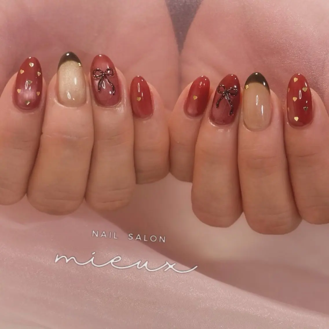 ネイル ハンドネイル nailsalon mieuxのネイルデザイン