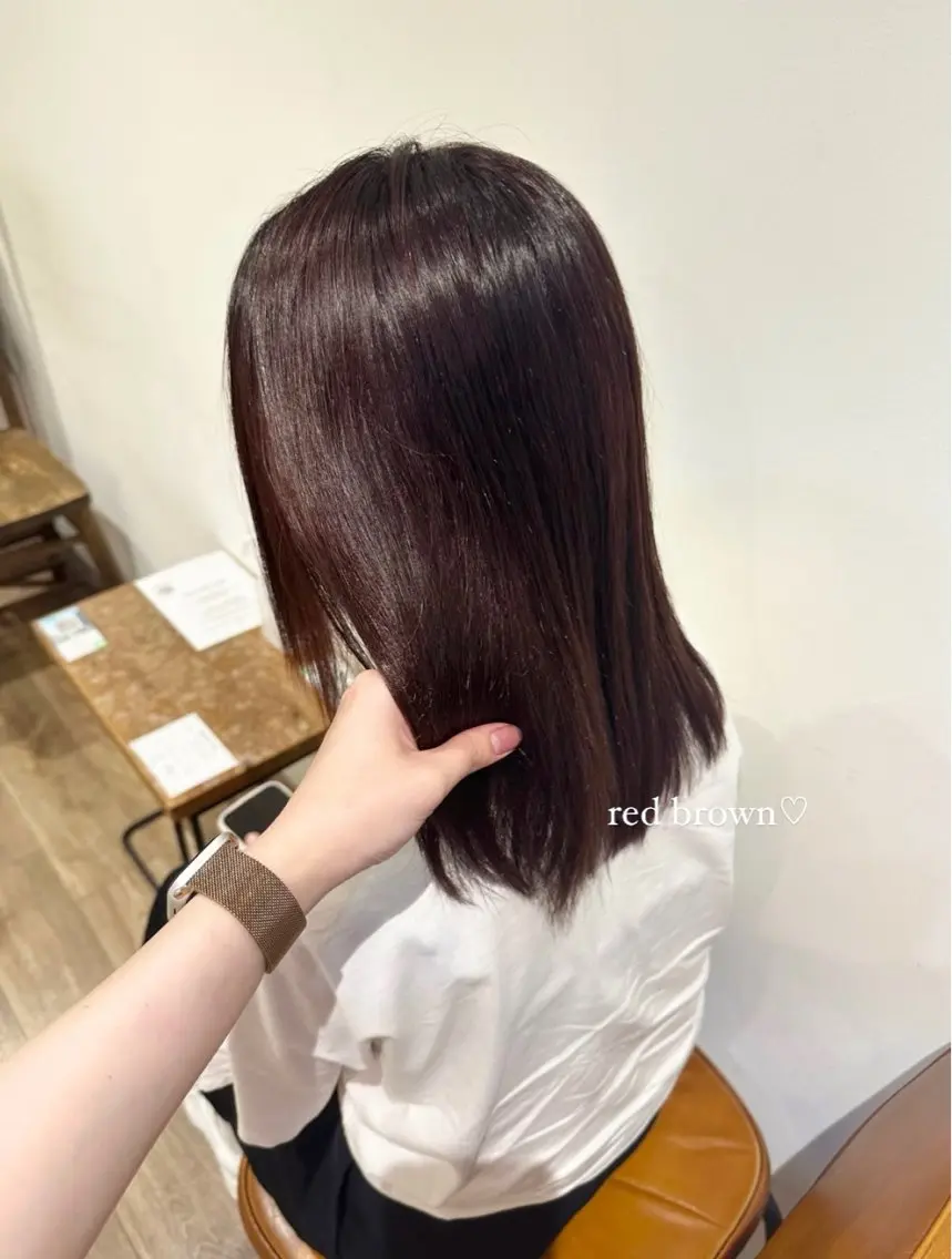 ロング カラー パーマ ヘアアレンジ キッズ Himawari♡ 柔らかいカラーのヘアスタイル