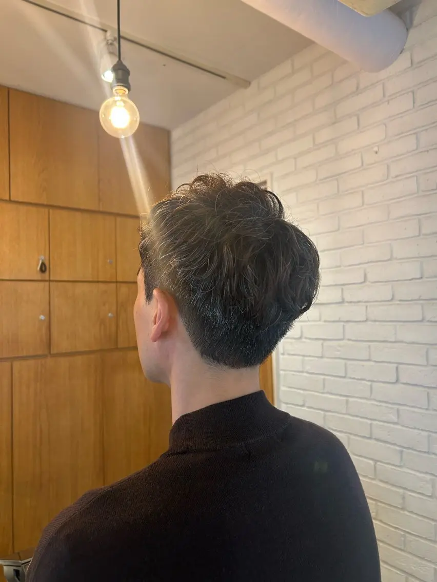 パーマ メンズ カット パーマ カットモデル 募集🪄🫧まどかのヘアスタイル