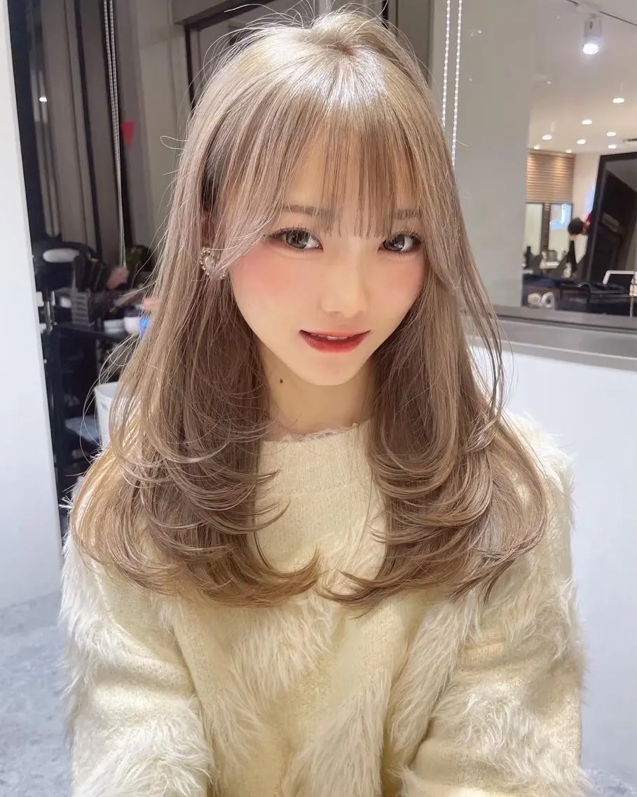 ロング カラー ブロンド/ベージュ系 /🪽そうま🪽のヘアスタイル
