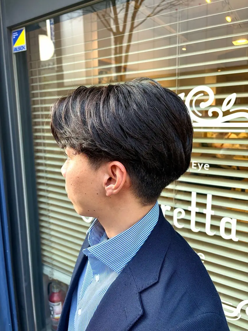 パーマ メンズ メンズパーマ ニュアンスパーマ カット パーマ メンズ カット/カラー 惇のヘアスタイル