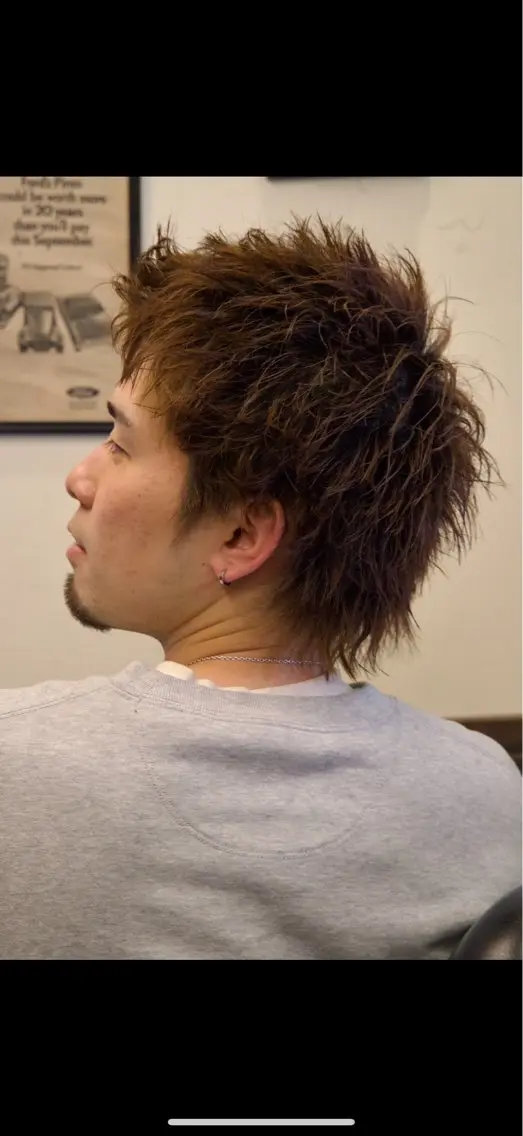 ショート メンズ 浅見 天翔のヘアスタイル