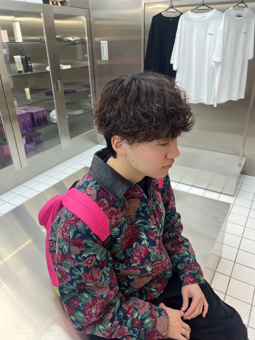 カット➕波巻きツイストスパイラルの写真