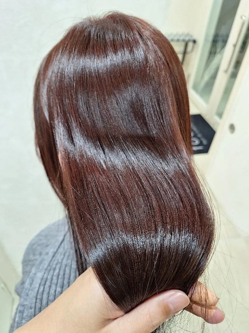ロング トリートメント カット ヘアカラー トリートメント 山田 一貴のヘアスタイル
