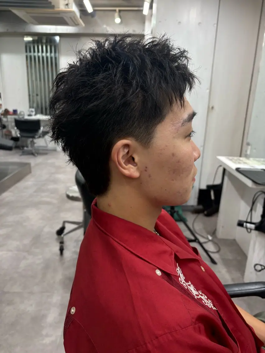 ショート メンズ スパイキーショート ショートヘア カットモデル 募集/廣田歩のヘアスタイル