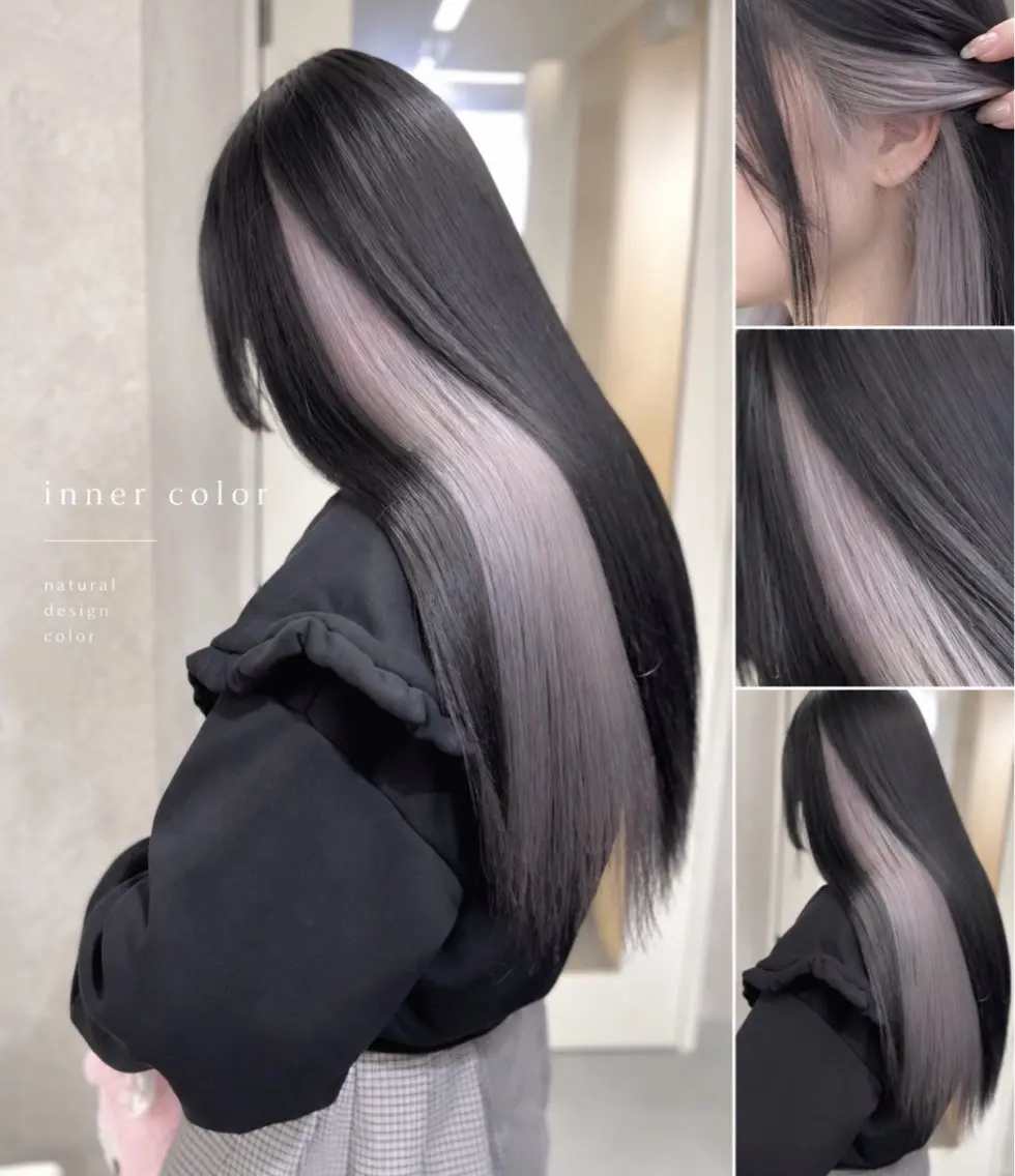 ロング カラー ヘアカラー トリートメント 髪質改善/艶・透け感 カラー🪞YURIAのヘアスタイル