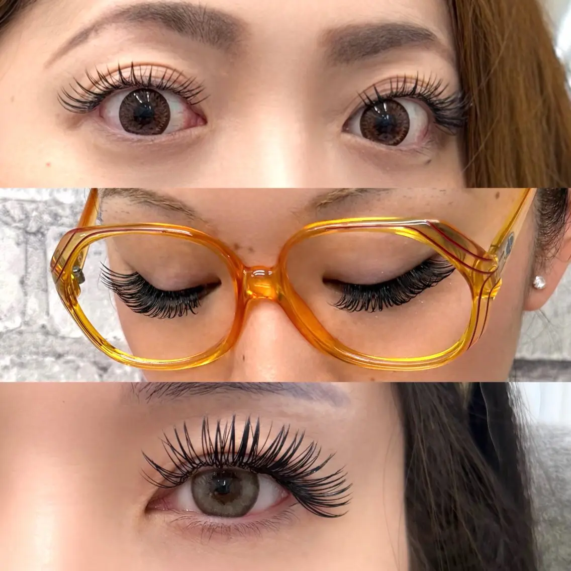 マツエク・マツパ 束感まつ毛 フラットラッシュ マツエク Kaede｜ 海外girlマツエクのマツエク・マツパデザイン