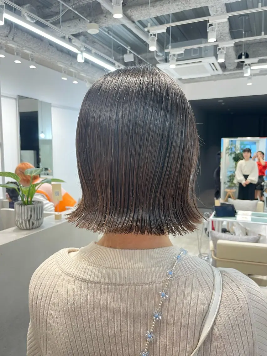 ショート 表参道レイヤーカット 髪質改善山岸季生のヘアスタイル