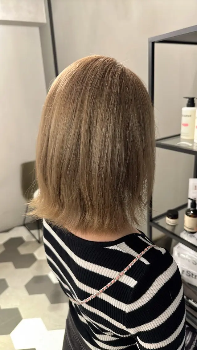 カラー ヘアカラー 艶カラー/カット/ あゆみ🎀のヘアスタイル