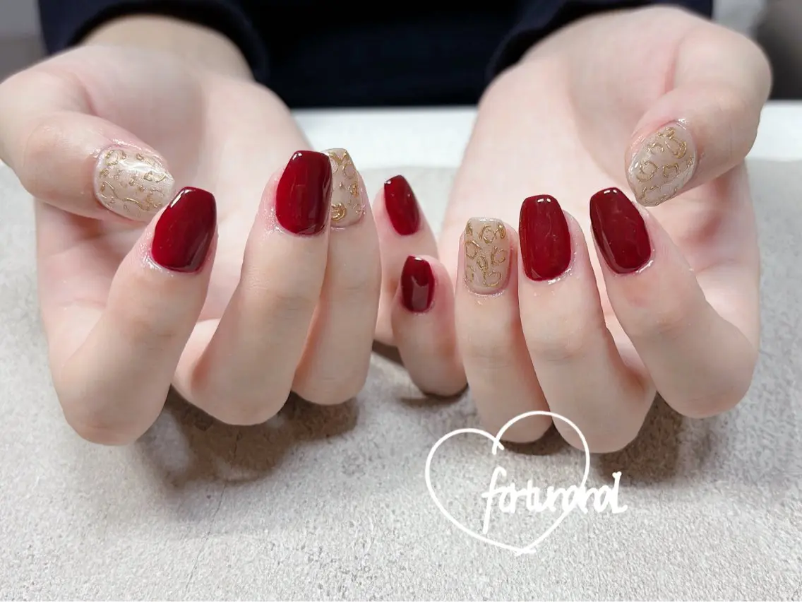 ネイル Nail •Head スパFortunaのネイルデザイン