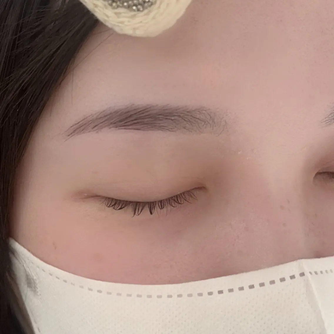アイブロウ ワックス脱毛 眉カット その他(アイブロウ) 藤本 朝咲¦梅田茶屋町のマツエク・マツパデザイン