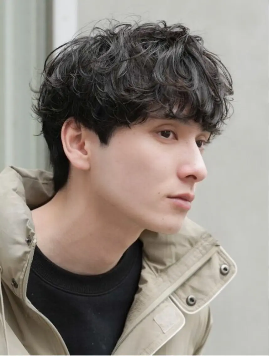 パーマ メンズ カット パーマ メンズ似合わせ 【fifth】おうたのヘアスタイル