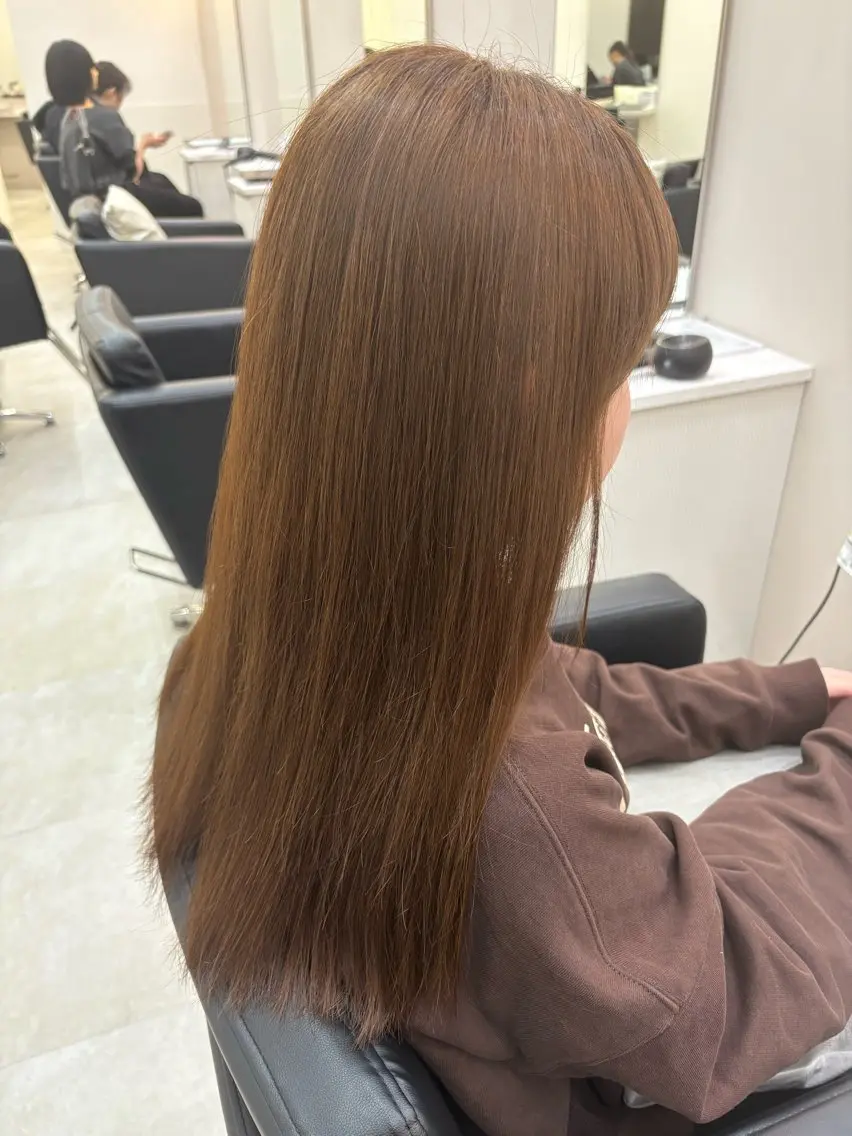 カラー 縮毛矯正 冨江 弘貴のヘアスタイル