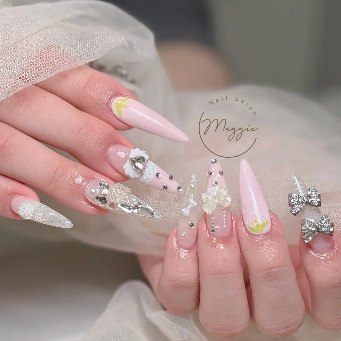 ネイル ハンドネイル Maggie Nail🦩のネイルデザイン