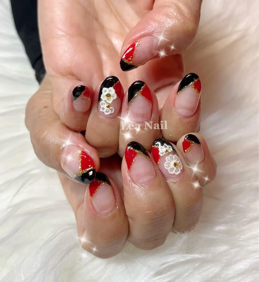 ネイル 持ち込み Lea Nailのネイルデザイン