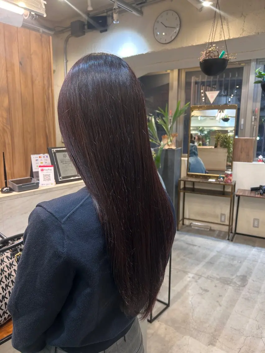 ロング カラー TSUMUGI ／ハイトーン🎀のヘアスタイル