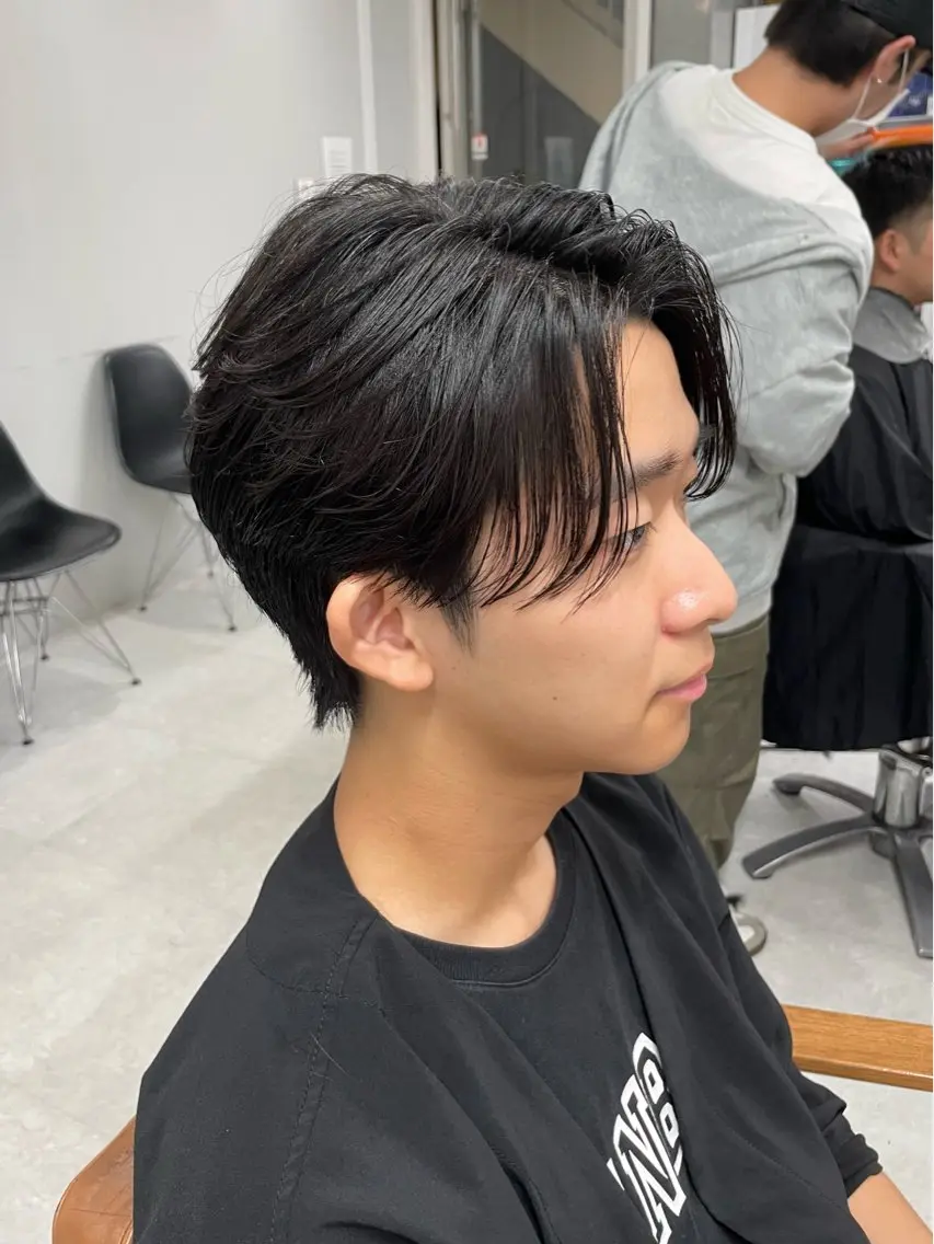 パーマ メンズ カット パーマ トリートメント ヘッドスパ ヘアセット メンズモテパーマ💙 fuwaのヘアスタイル