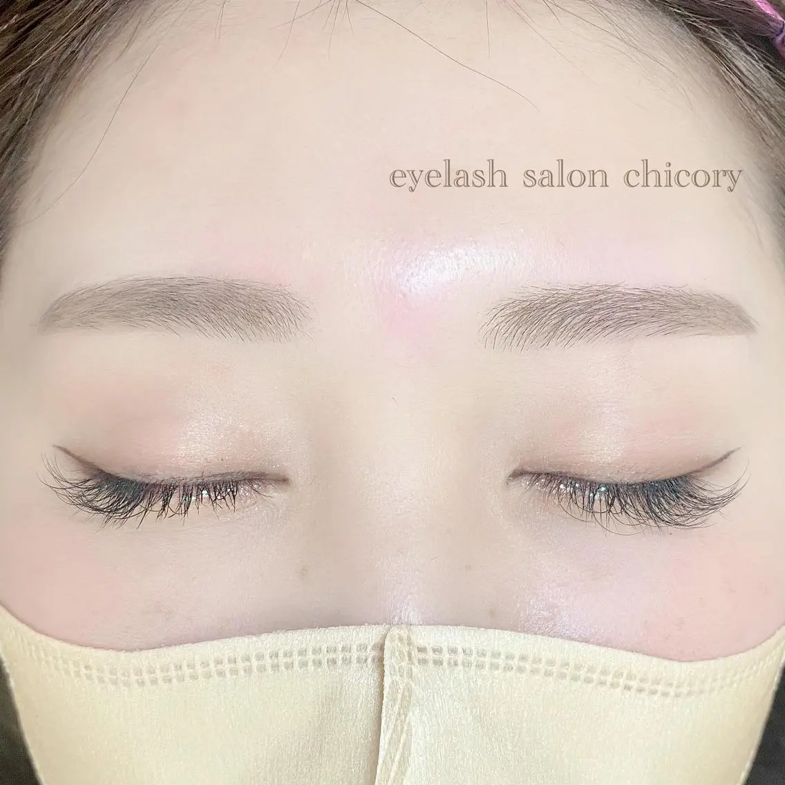 アイブロウ 眉毛ワックス脱毛 chicory YURIEのマツエク・マツパデザイン