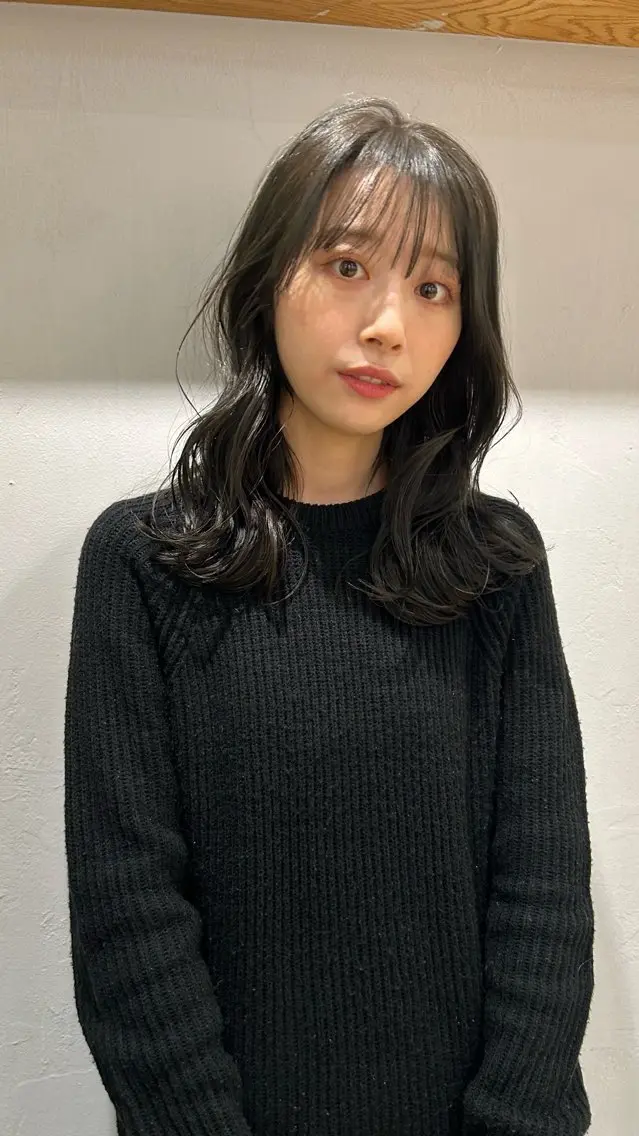 ミディアム カラー カット ヘアカラー ❕マンツーマン施術❕ 🍊Moemiのヘアスタイル