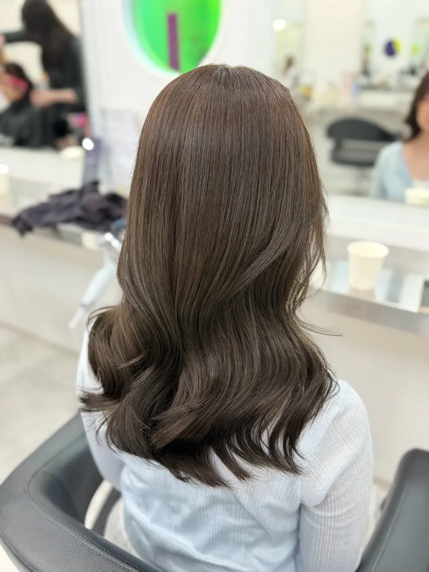 ロング カラー ヘアアレンジ ヘアカラー トリートメント 透明感カラー🎀艶髪 Anju/渋谷🎀のヘアスタイル