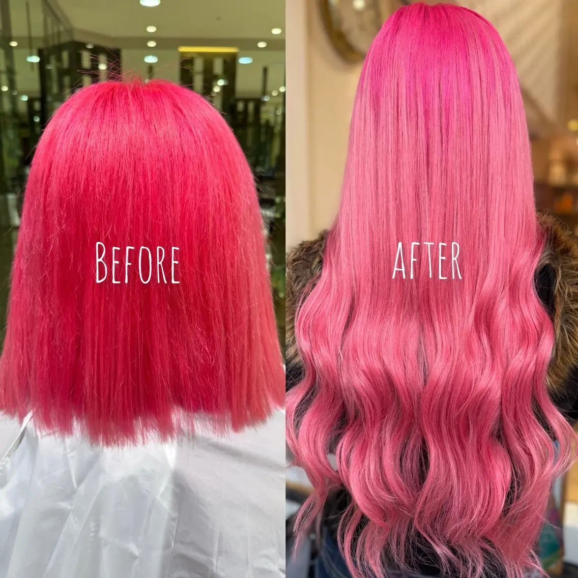 ロング カット エクステ ❤️MASAKO❤️ 🌸🩷エクステ🩷のヘアスタイル
