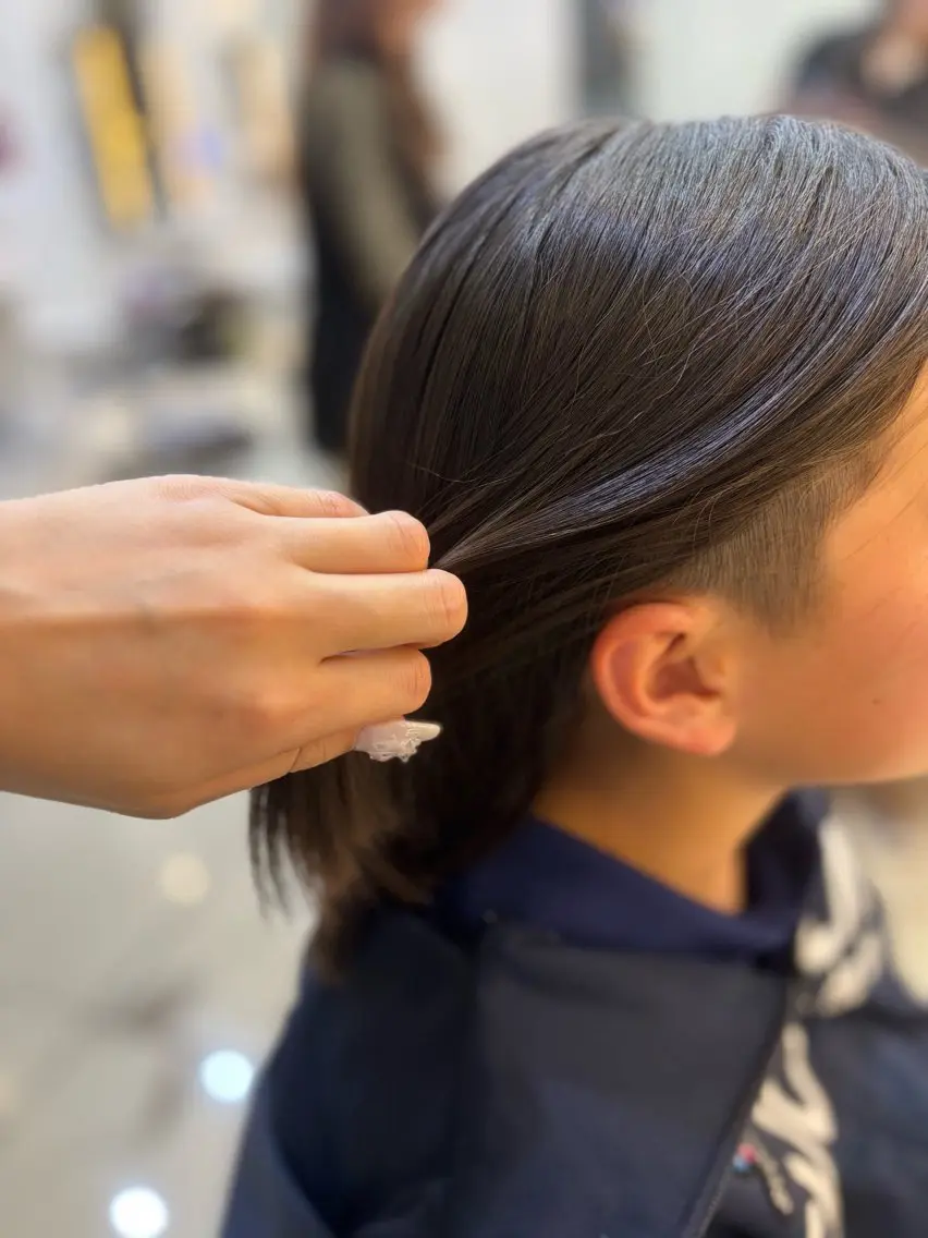 ミディアム メンズ 刈り上げ カット 🍒 Rinoa🍒のヘアスタイル