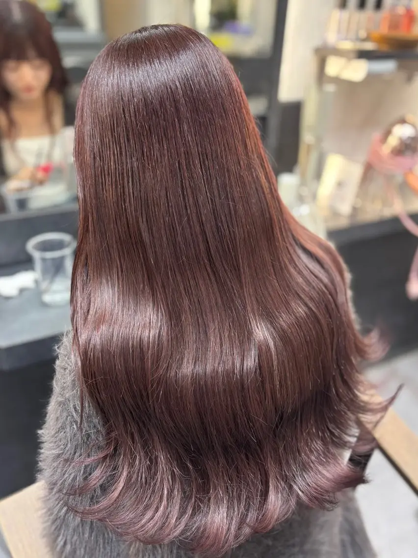 ロング カット ヘアカラー トリートメント 似合わせカット🫧透 明感カラー🫧maiのヘアスタイル
