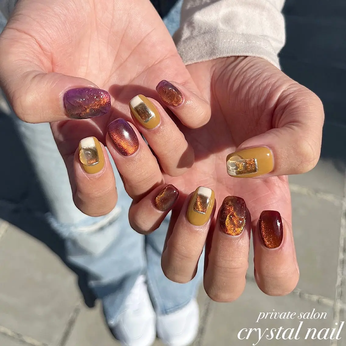 ネイル Crystal Nailのネイルデザイン