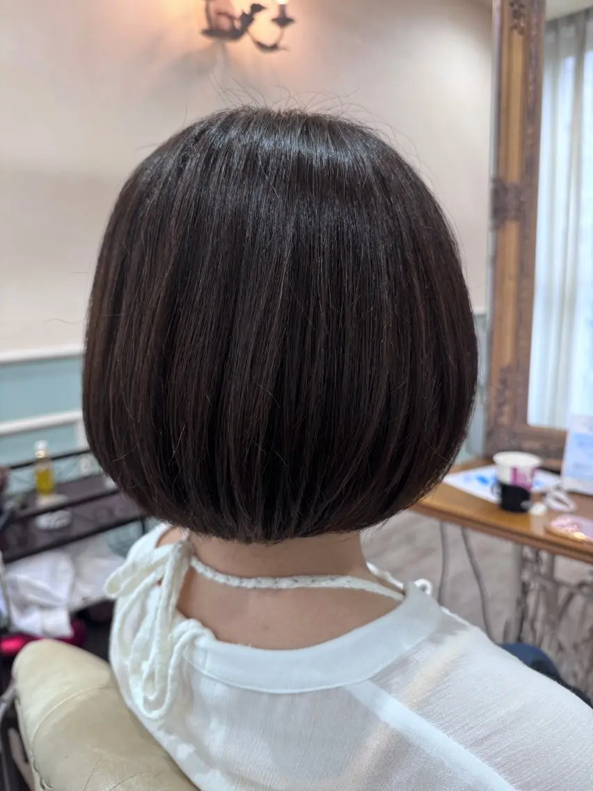 ショート カラー メンズ ボブレイヤー ボブ 髪質改善 レイヤーカット カット ヘアカラー トリートメント 新越谷noble店長 松本拓也▶◀*.のヘアスタイル